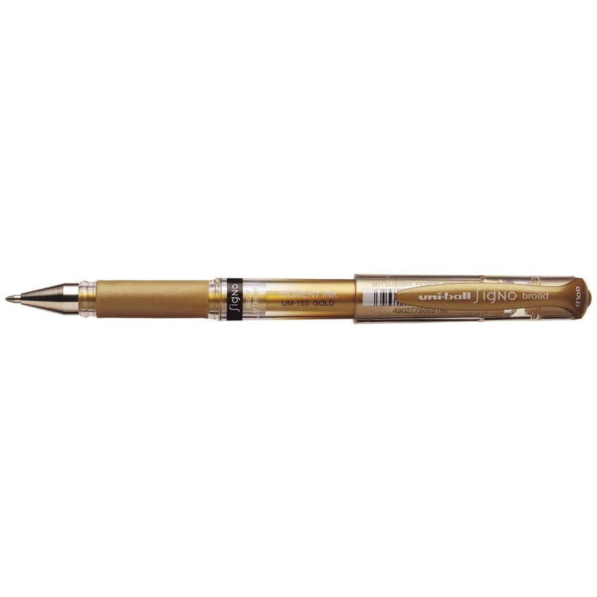 Uni-ball -  roller Signo Broad Creative, brede punt, goud