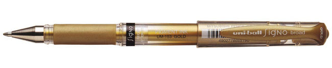 Uni-ball -  roller Signo Broad Creative, brede punt, goud