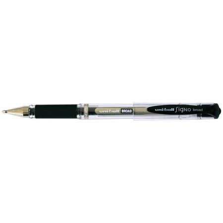 Uni-ball - roller Signo Broad pointe large, noir