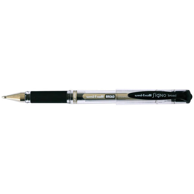Uni-ball -  roller Signo Broad brede punt, zwart
