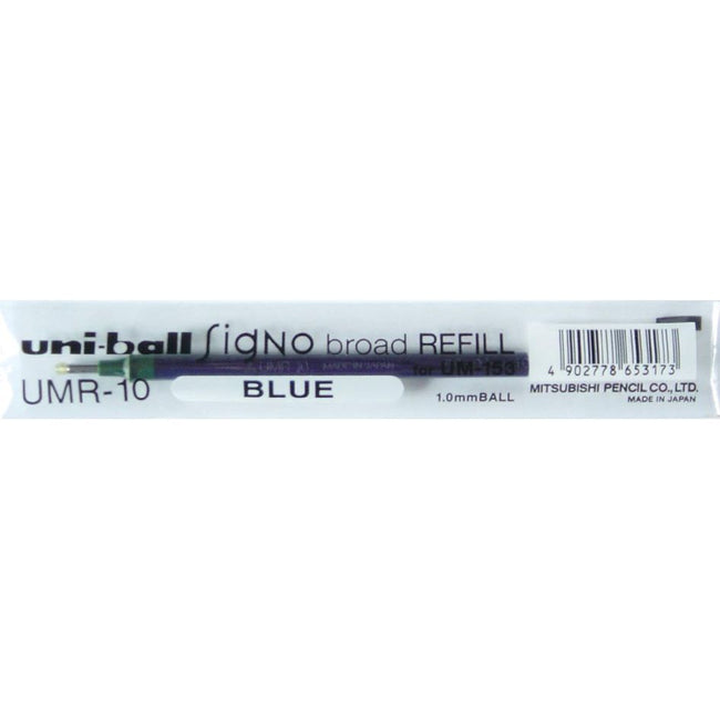 Uni-ball -  balpenvulling Signo Broad, blauw