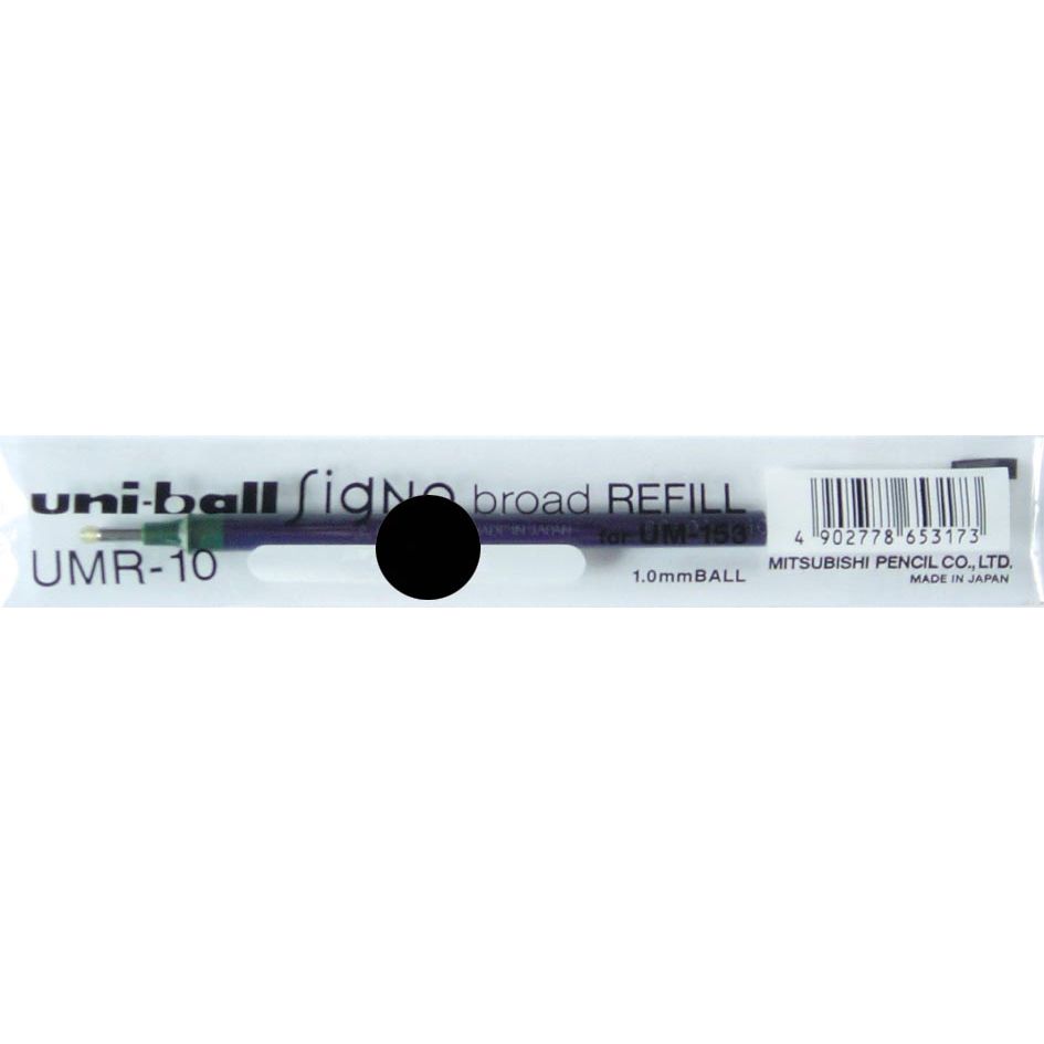 Uni-Ball - Kugelschreibermine Signo Broad, schwarz