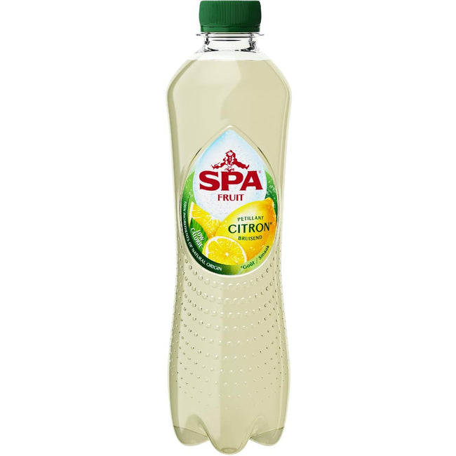 Spa Fruit -   Citroen, fles van 40 cl, pak van 6 stuks