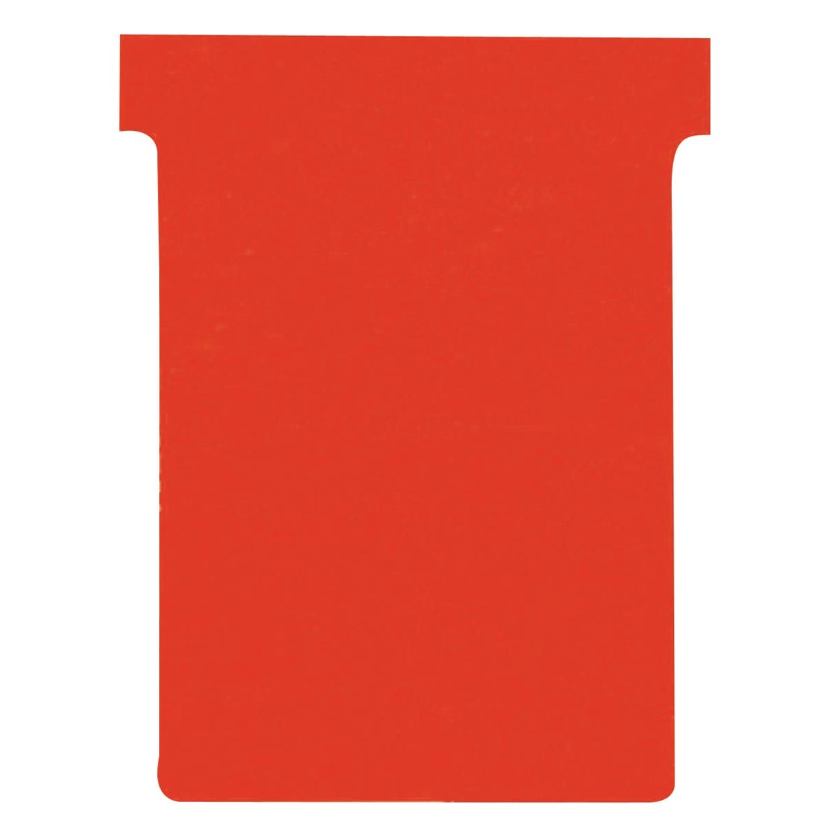 Nobo -  T-planbordkaarten index 3, ft 120 x 92 mm, rood