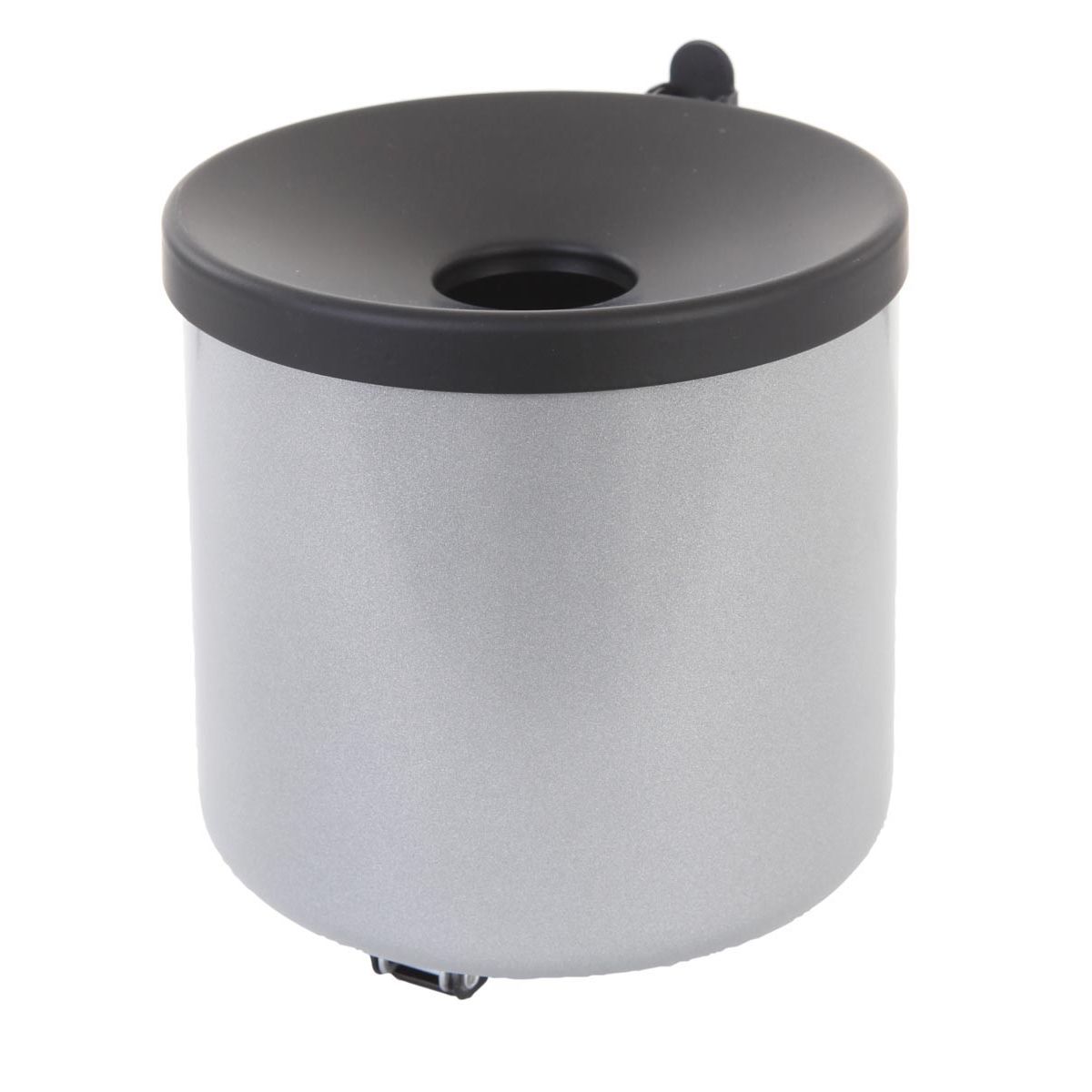 V-Teil - flammlöschender Wandaschenbecher 2 l, Edelstahl, grau und schwarz