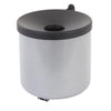 V-part - cendrier mural extincteur 2 l, inox, gris et noir