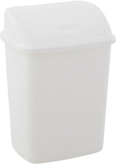Vepa Bins -  Vuilbak met swingdeksel, 15 l, wit