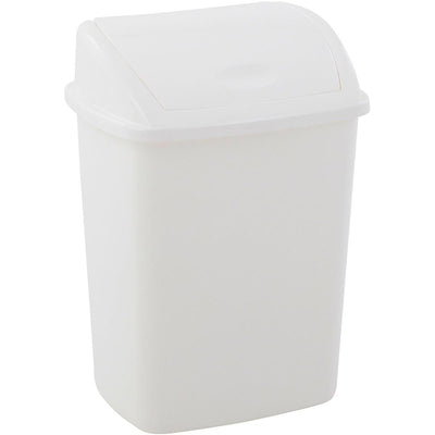 Vepa Bins -  Vuilbak met swingdeksel, 15 l, wit