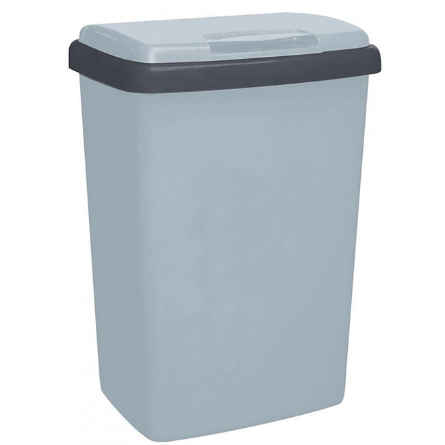 Curver - Insert de gobelet pour poubelle 5 trous 50 litres gris