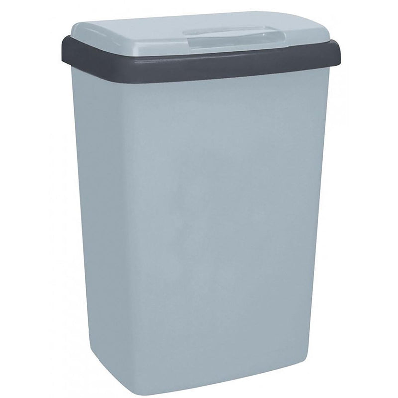 Curver - Insert de gobelet pour poubelle 5 trous 50 litres gris