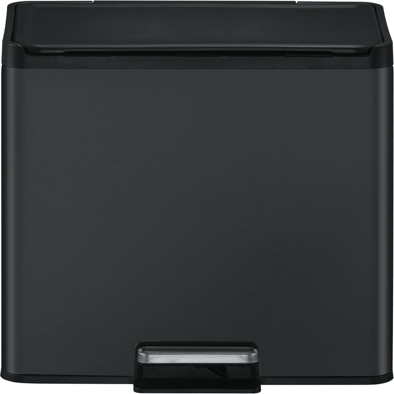 Eko - Poubelle à pédale Essential Recycler 20 + 9 l, noir