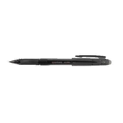 Quantore -  Gelschrijver erasable 0.7mm zwart