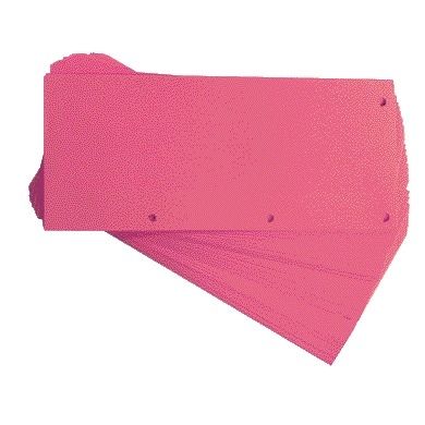 Oxford -  Scheidingsstrook duo 240x105mm roze 60 stuks