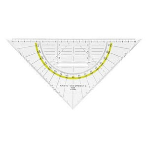 Aristo - Geotriangular 1555/2 225mm mit transparentem Griff