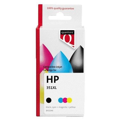 Quantore – Tintenpatronen-Alternative für CB338EE 351XL Farbe