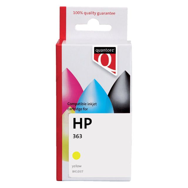 Quantore - Inkcartridge HP 363 C8773EE jaune | 35 pièces