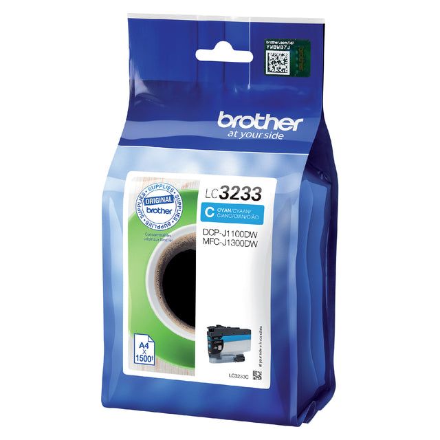 Frère - Inkcartridge Brother LC -3233C Blue