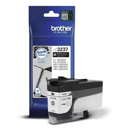 Brother - Cartouche d'encre LC-3237BK noire