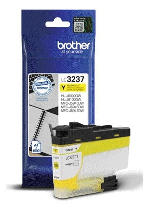 Brother - Cartouche d'encre LC-3237Y jaune