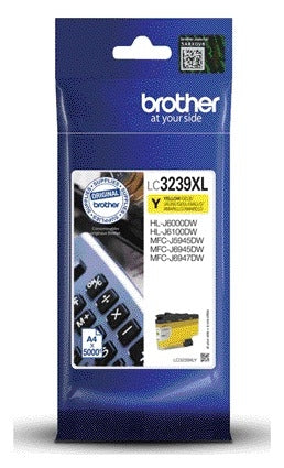 Brother - Cartouche d'encre LC-3239XLY jaune