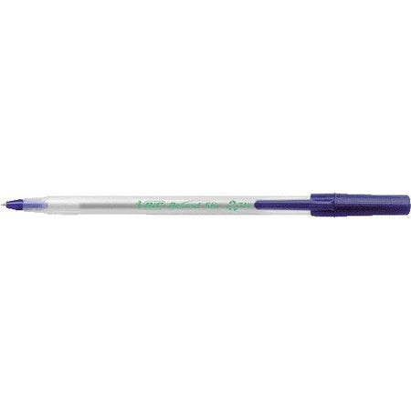 BIC -  Balpen  ecolutions round stic m blauw