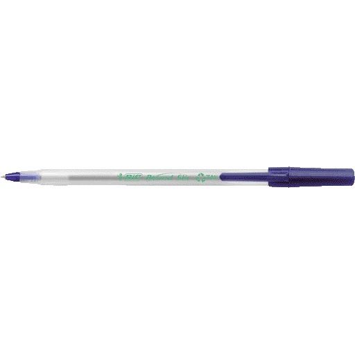 BIC - Stylo bille Ecolutions rond stic moyen bleu | 60 pièces