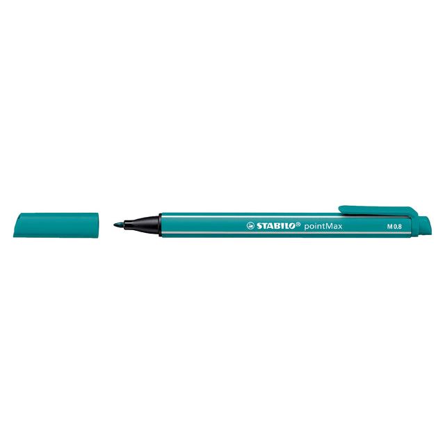 Stabilo - Filt Stift Pointmax 488/51 M TurquoiseBlauw | 10 Stücke