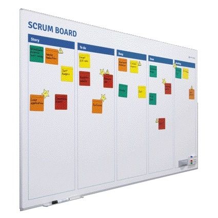 Smit Visual - Scrum Board + Terkit Scrum 90x120cm