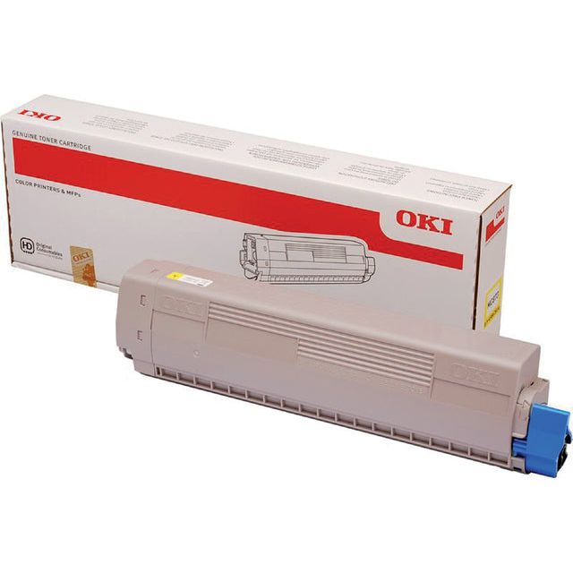 OKI - Toner  45862814 geel