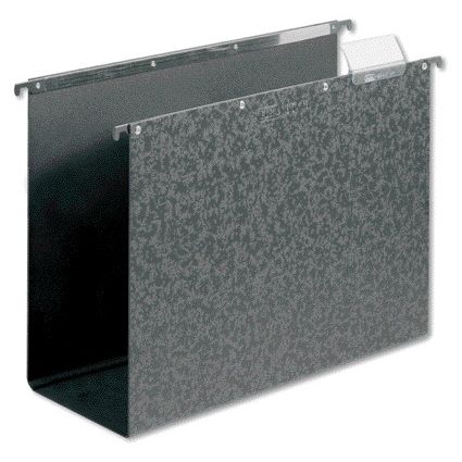 Elba -  Hangmap  vertic a4 80mm hardboard zwart | 10 stuks