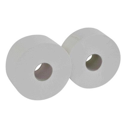 Cleaninq -  Toiletpapier  t2 jumbo klein 12x170m wit | 36 stuks