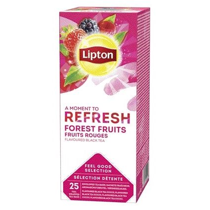 Lipton -  Thee  refresh forest fruits 25x1.5gr