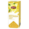 Lipton - Tea Refresh citron 25x1.5gr | 6 pièces