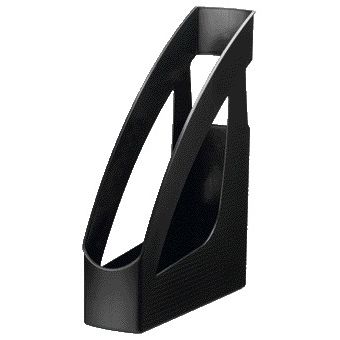 Djois - Cassette magazine Re-Solution recyclé A4 noir | 10 pièces