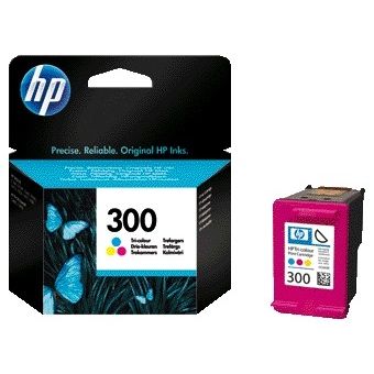 HP - cartouche d'encre 300, 165 pages, OEM CC643EE, 3 couleurs