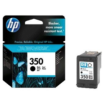 HP - cartouche d'encre 350, 200 pages, OEM CB335EE, noir