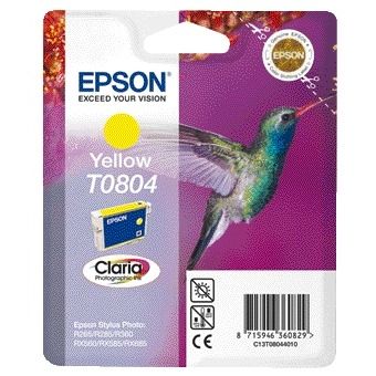 Epson - Cartouche d'encre T0804 jaune