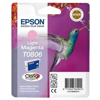 Epson - Cartouche d'encre T0806 rouge clair