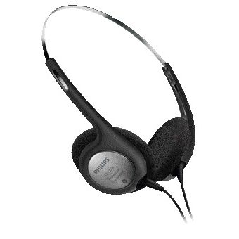Philips -  LFH2236 Hoofdtelefoons Bedraad Hoofdband Muziek Zwart