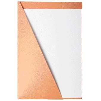 Quantore -  Insteekmap driehoek 219x330 225gr chamois | 100 stuks