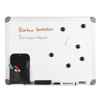 Desq – Whiteboard 600 x 900 mm in Kunststoff-Tragetasche