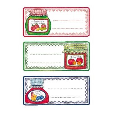 HERMA -  Etiket 3765 keuken weckpot