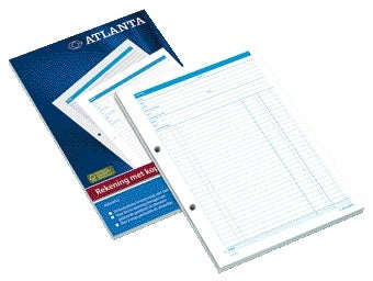 Atlanta -  Rekeningblok djois atl a4 50x2vel met carbon