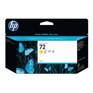 HP -  72 gele DesignJet inktcartridge, 130 ml