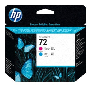 HP -  72 magenta en cyaan printkop