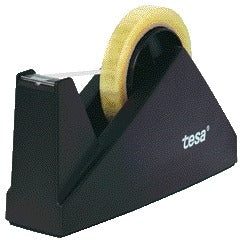 Tesa - Support de ruban adhésif ® Easy Cut Economy pour rouleaux jusqu'à 66m noir