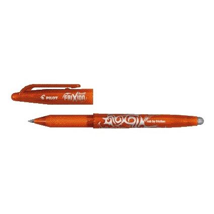Pilot -  Rollerpen  friXion medium oranje | 12 stuks