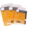 CleverPack - Enveloppe carton A5 176x250mm blanc pack de 5 pièces