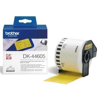 Brother - Etikett DK-44605 Endlos 62 mm 1 Rolle à 30 m gelb