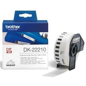 Brother - Etikett DK-22210 Endlos 29 mm 1 Rolle à 30 m weiß